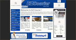 Desktop Screenshot of ezcourier.com